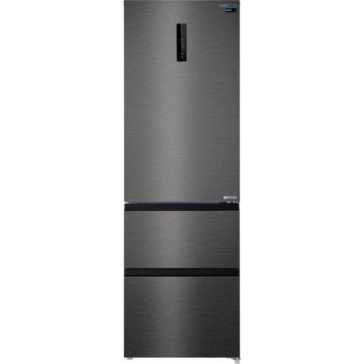 Frigorífico Combi Francés Infiniton FRD-401T91DEV Total No Frost 190,9cm 401L E Dark Inox