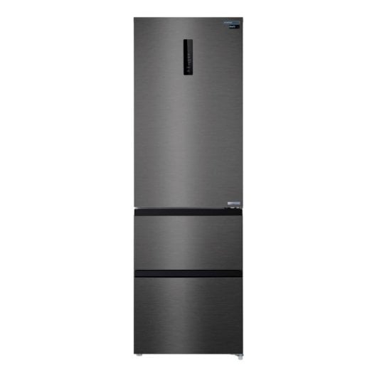Frigorífico Combi Francés Infiniton FRD-401T91DEV Total No Frost 190,9cm 401L E Dark Inox