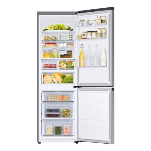 Samsung RB34C675ESA/EF Frigorífico Combi Nofrost 344 L E Plata