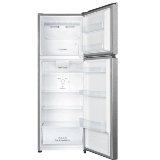 HISENSE RT422N4ACE NOFROST DUAS PORTAS REFRIGERADOR ALTURA 1696 CM LARGURA 595 CM AÇO INOXIDÁVEL