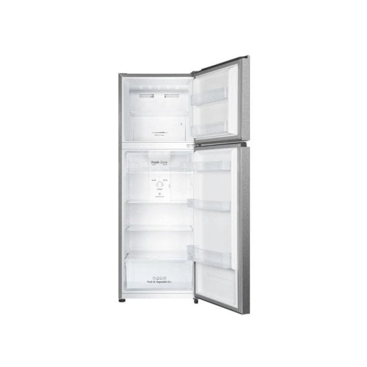 HISENSE RT422N4ACE NOFROST DUAS PORTAS REFRIGERADOR ALTURA 1696 CM LARGURA 595 CM AÇO INOXIDÁVEL