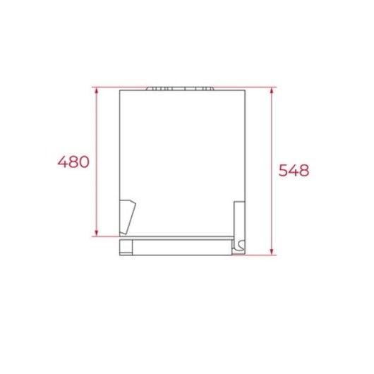 Teka RTF 2510 WH Frigorífico Duas Portas 204 L E Branco