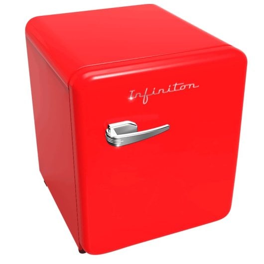 Infiniton CL-V48 Nevera Combi Independiente 46L F Rojo