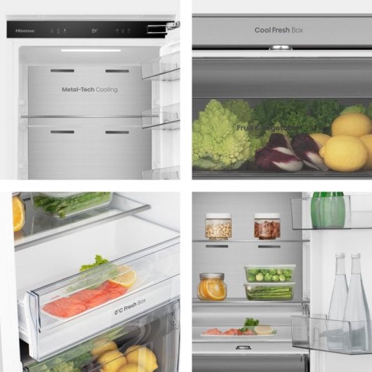 Hisense RL3B303SAWE Frigorífico Una Puerta Integrable Nofrost E Blanco