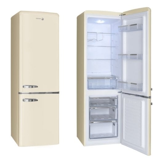 Fagor 3FFV-1855BG Frigorífico Combi 244L E Crema