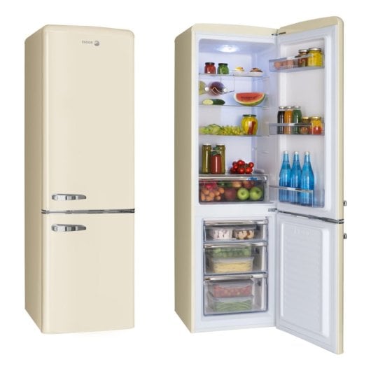Fagor 3FFV-1855BG Frigorífico Combi 244L E Crema