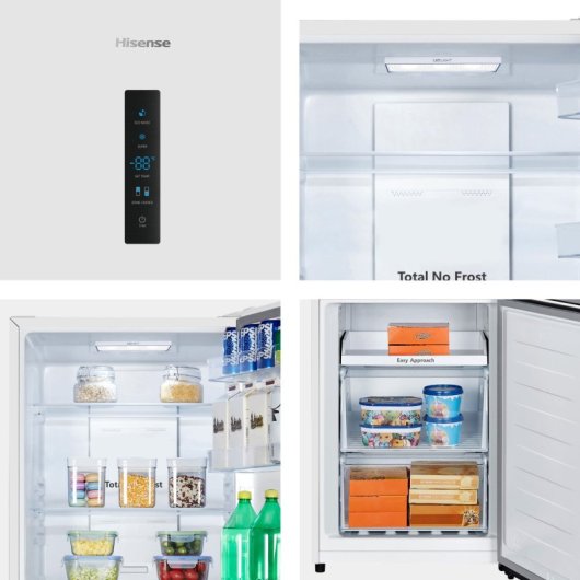 Hisense RB390N4BWC Frigorífico Combinado Total NoFrost C Branco
