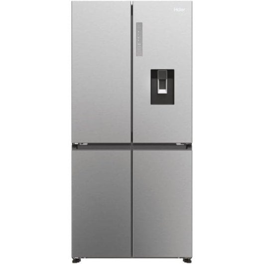 Frigorífico Americano Haier HCR3818EWMM Total No Frost 182cm 463L E Inox Dispensador Água