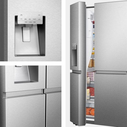 Hisense RS818N4TIC Frigorífico Americano Wifi C Inox