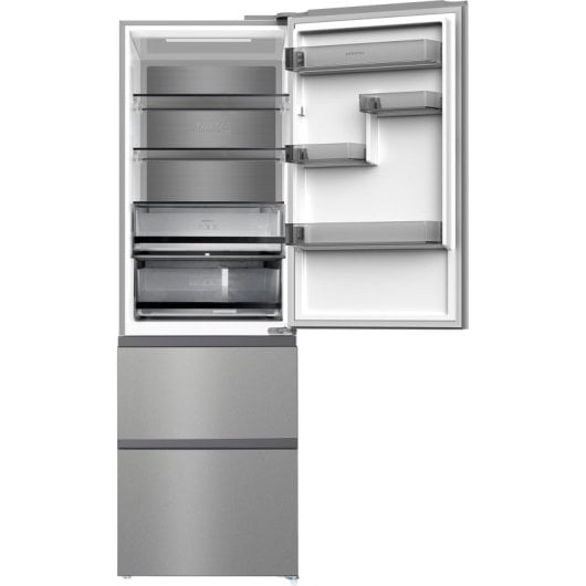 Infiniton FRD-401T91XEM Frigorífico Combi Francés Nofrost E Inox