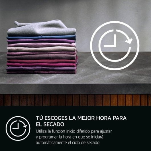 Secadora de bomba de calor AEG TR719G2PB 9kg Classe C porta reversível