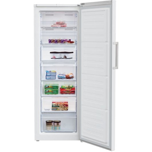 CONGÉLATEUR VERTICAL BEKO RFNE290L41WN NOFROST E HAUTEUR 171,4 CM 256 LITRES BLANC