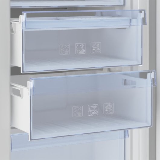 CONGÉLATEUR VERTICAL BEKO RFNE290L41WN NOFROST E HAUTEUR 171,4 CM 256 LITRES BLANC