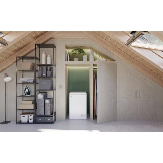 Congelador Candy CHAE 1002E 97L E Arcón Independente Branco Ecrã Rápido