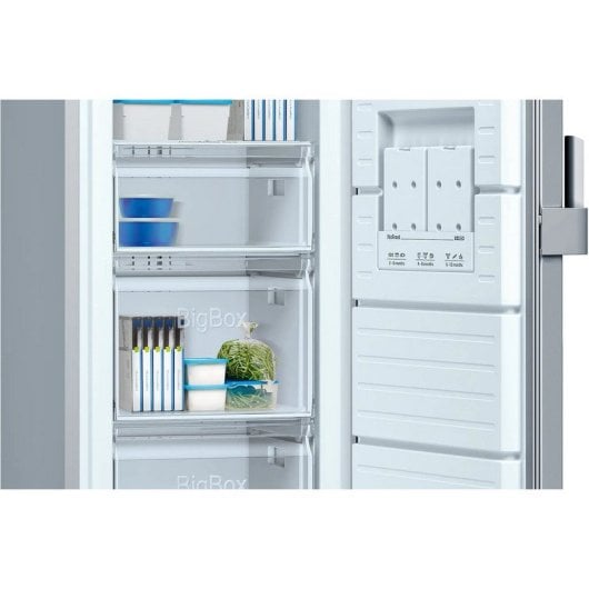Balay 3GFE564ME Congelador Vertical Uma Porta 242L E Aço Mate Anti-impressões Digitais