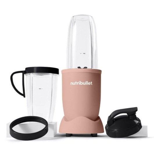Licuadora Nutribullet NB907MACL Pro Mineral 900W 0.9L Rosa vaso plastica