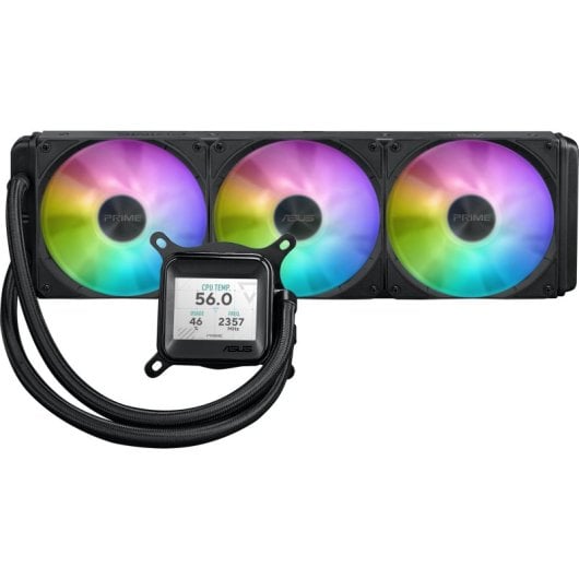 ASUS Prime LC 360 ARGB LCD Kit Refrigeración Líquida con Pantalla LCD 360mm Negro