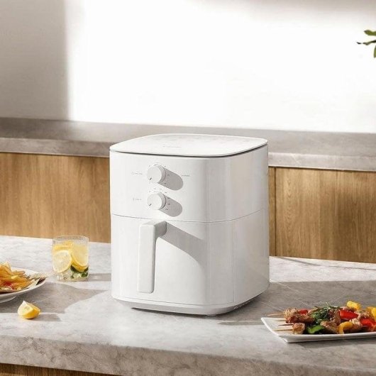 Friggitrice ad Aria Xiaomi MAF13 6L 1550W Bianca Programmi Automatici