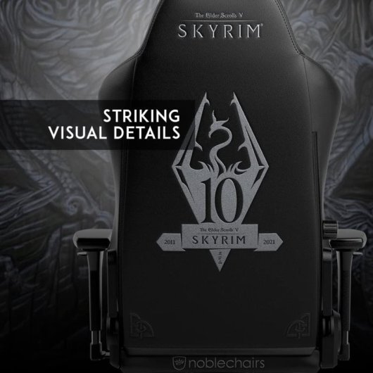 Chaise de héros Noblechairs - The Elder Scrolls V : Skyrim10th Anniversary Edition