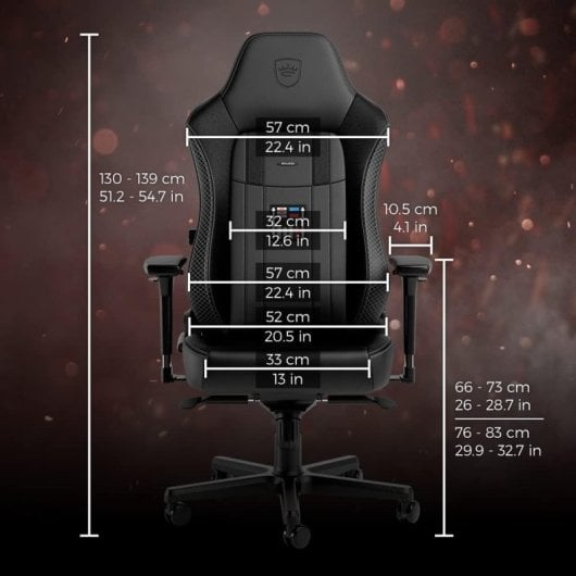 Noblechairs HERO STAR WARS Darth Vader Edition Silla Gaming Negra