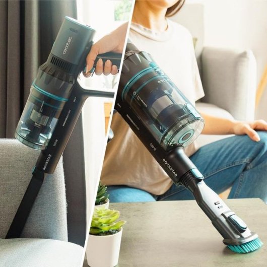 Aspirateur balai Cecotec Conga Rockstar 3500 Storm Jalisco 500 W + ampoule Wiz Smart LED Wi-Fi