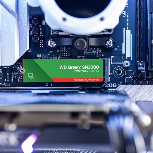 WD Green SN3000 512GB SSD NVMe PCIe 4.0 M.2 Gen4 QLC 3D NAND 5000MB/s