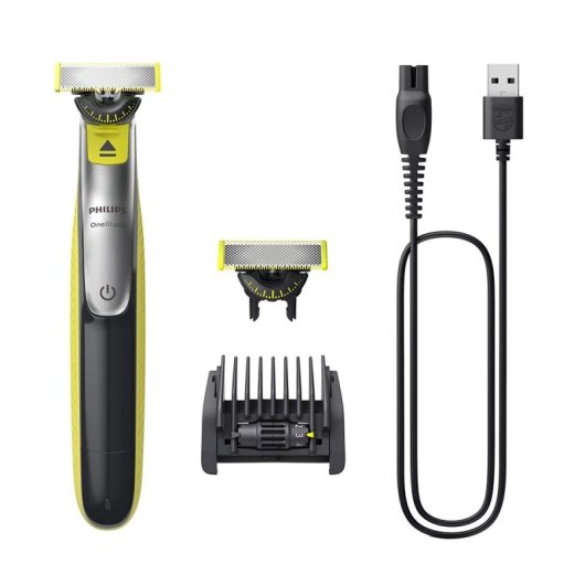 Philips OneBlade 360 QP2734/30 Máquina Aparadora de Barba Verde/Cinzenta