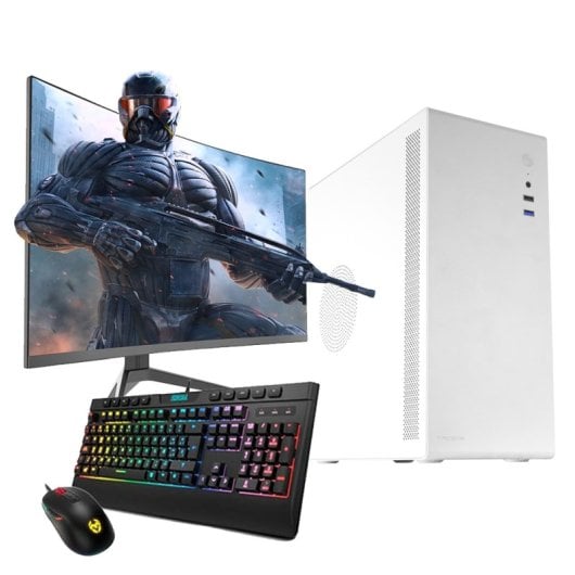 Neo-PC AMD Ryzen 5 4600G/16GB/480GB SSD + Monitor 27" FullHD + Teclado e Rato