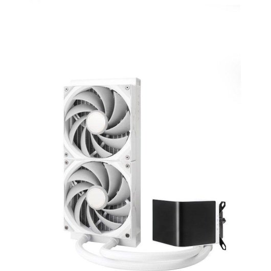 Refrigeración Líquida Tryx Panorama 280 280mm 2 Lüfter Weiß AMOLED