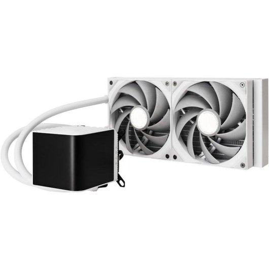 Refrigeración Líquida Tryx Panorama 280 280mm 2 Lüfter Weiß AMOLED