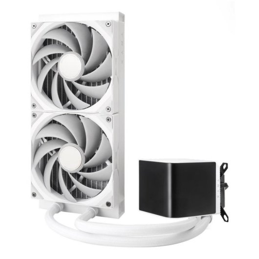 Refrigeración Líquida Tryx Panorama 280 280mm 2 Lüfter Weiß AMOLED