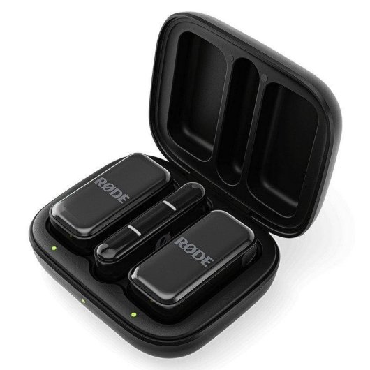 Microphone Rode Wireless Micro USB-C omnidirectionnel compact avec étui de charge