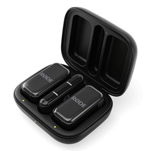 Microphone Rode Wireless Micro USB-C omnidirectionnel compact avec étui de charge