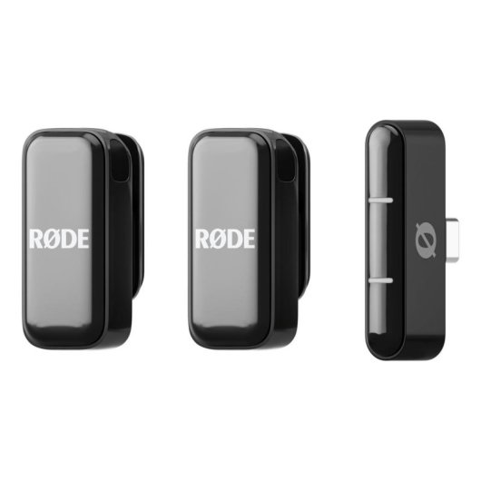 Microphone Rode Wireless Micro USB-C omnidirectionnel compact avec étui de charge