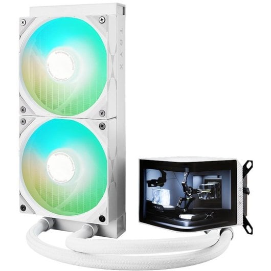 Tryx Panorama 240 ARGB Kit Refrigeración Líquida 240mm Blanco