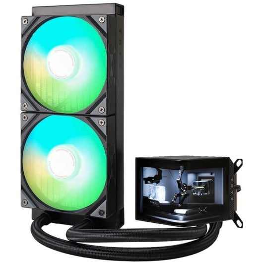 Kit de refroidissement liquide Tryx Panorama 240 ARGB 240 mm Noir
