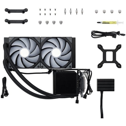 Kit de refroidissement liquide Tryx Panorama 240 ARGB 240 mm Noir