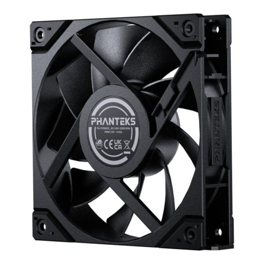 Ventilateur supplémentaire Phanteks M25-120 Gen2 PWM 120 mm Noir