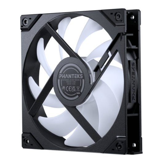 Phanteks M25-140 Gen2 D-RGB PWM Reverse Pack Triple Ventilador Suplementario 140mm Negro