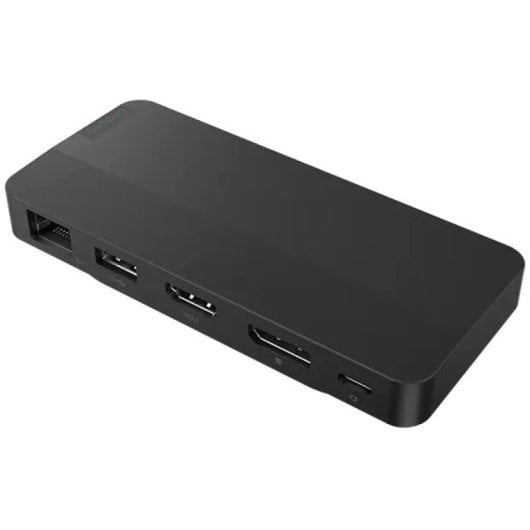 Lenovo USB-C Dual Display Travel Dock 100W HUB USB-C para USB 3.2/USB-C/HDMI/DP/RJ45
