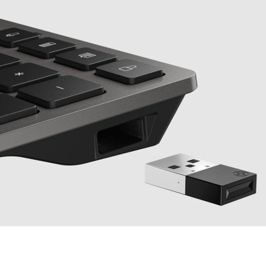 HP 720 Teclado Inalámbrico Recargable Ultrafino Modo Dual