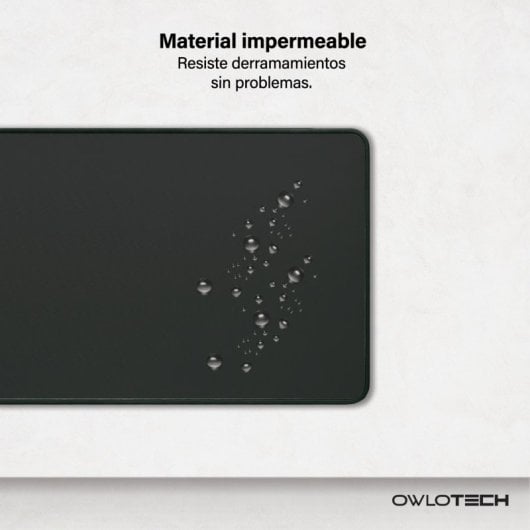Owlotech Mousepad 70x30cm 2mm Alfombrilla Basic Extended Negra
