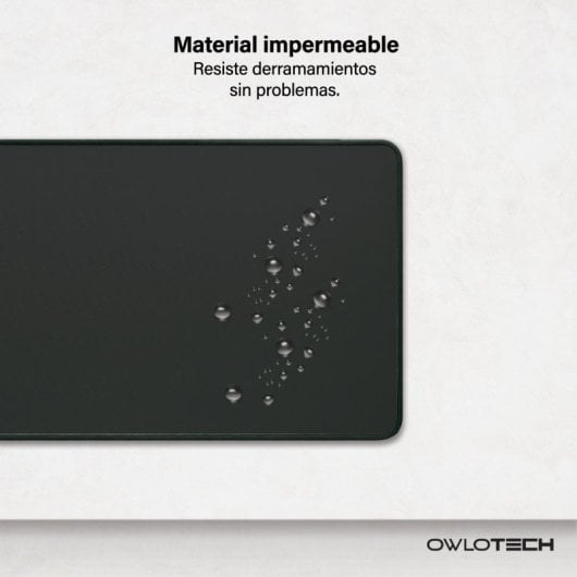 Owlotech Mousepad 80x30cm 2mm Alfombrilla Basic Extended Negra