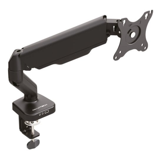 Owlotech Soporte HUB USB para 1 Monitor 17-32" VESA 75x75/100x100 Máx 9Kg Negro