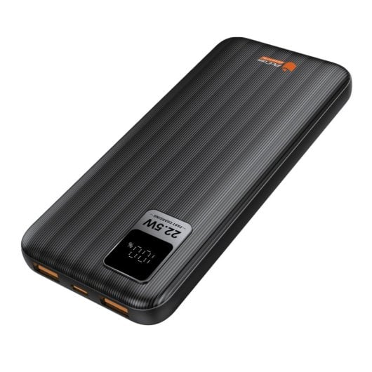 PcCom Essential Powerbank 10.000mAh 20W + Carga Rápida 22.5W Indicador LED Negro
