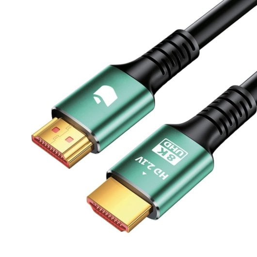 Cabo HDMI Premium PcCom Essential 2.1 8K 60Hz Ultra Alta Velocidade 48Gbps 1,5m