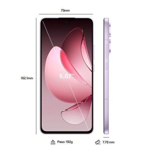 OPPO Reno13 F 5G 8GB 256GB 6.67" Viola