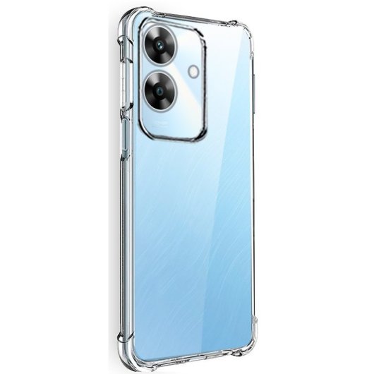 Coole transparente Anti-Schock-Smartphonehülle für Realme Note 60
