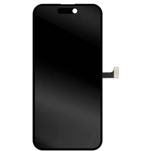 COOL Vollbild (AAA+ Qualität) Schwarz für iPhone 15