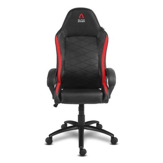 Alpha Gamer Maya Gaming-Stuhl Schwarz/Rot